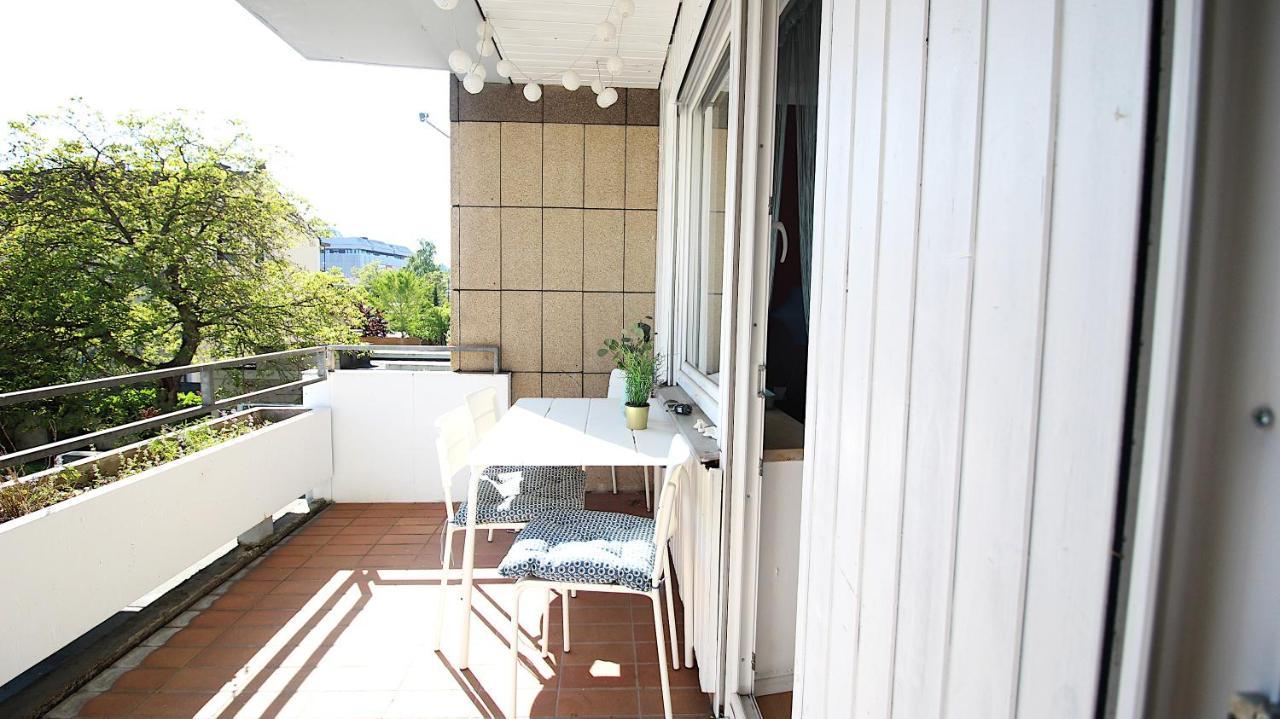 With Sunny Balcony, Near Main River Wurzburg